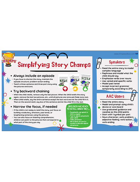 Simplifying Story Champs handout